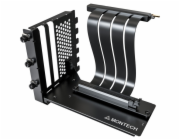 Montech Vertikální montážní sada pro GPU, PCIe 4.0 Riser kabel (černý, 20 cm)