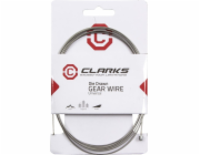 Clarks Řadicí lanko CLARKS, 1,1 mm, nerezová ocel, ultra hladké, silniční/horské