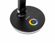 Platinet STOLNÍ LAMPA PLATINET RGB 12W S NABÍJECÍM PORTEM ČERNÁ [45938]