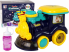 TRITON LeanToys Bubble Locomotive Jízda Světla Zní Modré