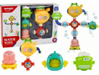 LeanToys Vodní hračka do vany s přepadem a přísavkami