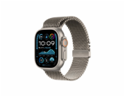Apple Watch 49mm Natural Titanium Milanese Loop - Medium *Rozbalený*