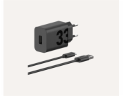 Motorola TurboPower 33W + kabel 1m USB-A/USB-C černá