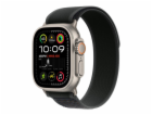 Apple Watch 49mm Black Trail Loop - M/L - Natural Titaniu...