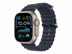 Apple Watch 49mm Navy Ocean Band Extension - Natural Tita...