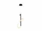 Stropní svítidlo Domoletti 20006PC-BK, 16 W, 4000 °K