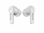A4Tech bezdrátová sluchátka B25, TWS, Bluetooth, bílá