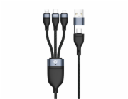 Conceptronic USB kabel CONCEPTRONIC USB-C/A kabel 3.0 -> 3 v 1 100W 1,50m 480Mbps