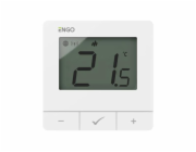 Salus Internet, přisazený regulátor teploty ZigBee/868MHz, 230V, bílý