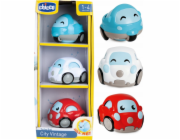 Chicco Sada 3 mini autíček TURBOBALLS VINTAGE Chicco