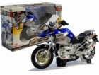 Lean Sport Bateriový motocykl se světly a hudbou modrý