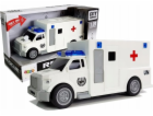 LeanToys Sanitka s motorizovanou sanitkou 1:20 se zvukem ...