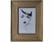 Home Styling Collection Kolekce bytového stylingu Zlatý fotorámeček, 17,5 x 22,5 cm