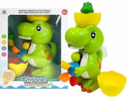 LeanToys Vodní stříkačka s dinosaurem do vany