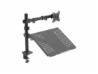 Akyga Rameno na monitor se stolkem na notebook AK-MB-04 V...