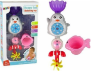 LeanToys Dětská hračka do koupele tučňák