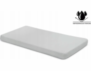 Sensillo nepromokavé prostěradlo s potiskem, šedé, 120x60