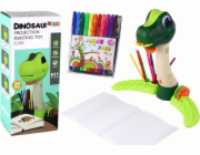 LeanToys Projektor na kreslení Zvuky dinosaurů Příslušenství