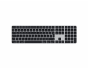 Apple Magic Keyboard Numeric Touch ID/Bezdrátová Bluetooth/IE layout/Černá
