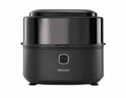 Hisense Heißluftfritteuse HAF1350DR (schwarz, 1.350 Watt, Korb 6,7 Liter, mit Sichtfenster)