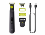 PHILIPS QP6542/15, černý/zelený