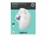 Logitech ERGO M575S Wireless Trackball - OFFWHITE+BLUE BALL - BT
