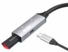 PremiumCord USB 3.2 repeater a predlžovací kábel Male-Fem...