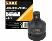 JCB Adaptér Impact 1(F) x 3/4(M) (vyztužená ocel SCM440)
