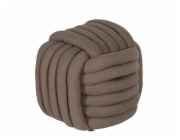 Pouf HS-NP16-2 HNĚDÝ 45X45X45CM