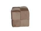 Pouf Domoletti HS-NP04-1, hnědý, 45 cm x 45 cm x 45 cm