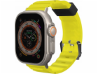 Pásek Skinarma Shokku Apple Watch 49/45/44 mm žlutý/elekt...