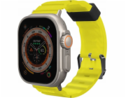 Pásek Skinarma Shokku Apple Watch 49/45/44 mm žlutý/elektricky žlutý