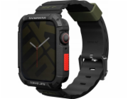 Řemínek pro Apple Watch Skinarma Shokku 45/44/42 mm černo/černý