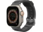 Řemínek pro Apple Watch Skinarma Shokku 49/45/44 mm kouř/...