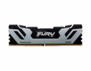 Kingston FURY Renegade - DDR5 - modul - 24 GB - DIMM 288-pin - 4200 MHz / PC5-67200 - CL40 - 1.45 V - bez vyrovnávací paměti - on-die ECC - černá a stříbrná