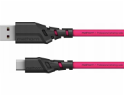 Eaton Kabel USB, fotokabel Mathorn MTC-200M, 2 m, 10 Gbps, PD60W, USB AC, purpurový