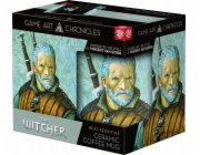 Hrnek pro odhalení tepla Good Loot Zaklínač 3 Game Art Chronicles - Geralt & Vincent van Gogh 450 ml Černá