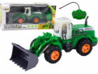 LeanToys Green LEAN Toys Dálkově ovládaný RC nakladač/ryp...