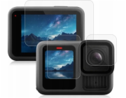 Puluz Ochranný kryt z tvrzeného skla pro objektiv 2x pro GoPro HERO 13 černý / PU954T