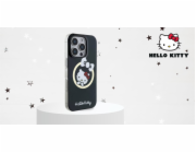 Hello Kitty Hello Kitty HKHMP16SHFLBK Pevný kryt pro iPhone 16 6.1 černá/černá IML s mašlí MagSafe