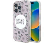 Hello Kitty Hello Kitty HKHMP16XHAOPP Pevný kryt IML All Over Paris MagSafe růžový/růžový pro iPhone 16 Pro Max 6.9