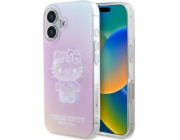 Hello Kitty Hello Kitty HKHMP16SH50AP Pevný kryt pro iPhone 16 6.1 růžový/růžový IML 50. výročí MagSafe