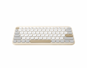 ASUS Marshmallow Keyboard KW100/Bezdrátová Bluetooth/CZ-SK layout/Béžová
