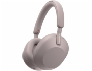 Sony WH-1000XM5 Smoky Pink - sluchátka, růžová