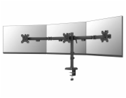 Neomounts NERO Triple Flat Screen Desk Mount 10-27 "(phone holder+Quick-fix clamp/grommet)