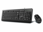 GENIUS klávesnice s myší KM-160, Drátový set USB, Copilot...