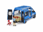 Bruder MB Sprinter karavan s řidičem, model vozidla