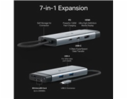 TP-Link UH7020C USB-C hub 7v1 (2x USB3.2Gen1,1xUSB-C3.2Gen1, 1xHDMI, 1xSD, 1xmicroSD, PD 100W)