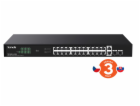 Tenda TEG1128P-24-250W PoE+ Gigabit switch 24x 1Gb/s PoE+...
