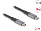 Delock USB 40 Gbps kabel USB Type-C™ samec na samec PD 3....
